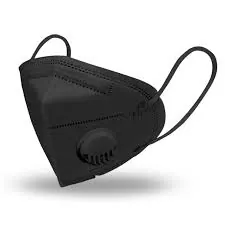 Pro Safe KN95 Vent - Maska sa ventilom (crna boja)